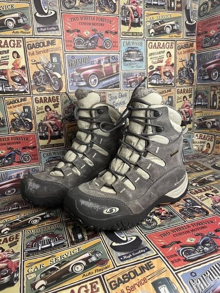 Women Salomon Boots Grey 37 #NST0