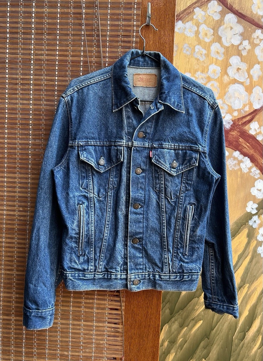 Early 80's Levis 70546-0216 3rd Type III Denim Trucker Jacket Sz