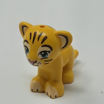 LEGO Tier, Land: 14734pb03 Katze, Friends Style, groß, Babyjunges (Tiger)