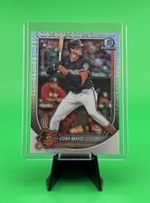 Topps Bowman Coby Mayo #37 Chrome Mojo Refractor Rookie Orioles 2025