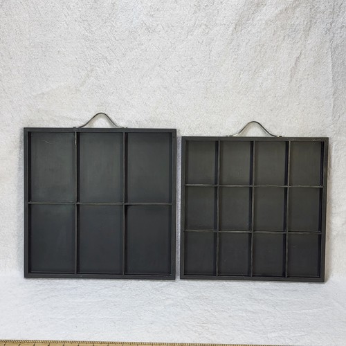 VTG 7 Gypsies Artist Printers Tray ATC & Photo Shadowbox Display 12 & 6 Block