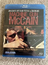 Machine Gun McCain Blu-ray-John Cassavetes-Blue Underground OOP (1969) Rare-NEW!