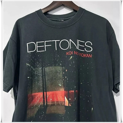 Deftones 'Koi No Yokan' Album, Heavy Black Cotton T-shirt , Size S to 5XL