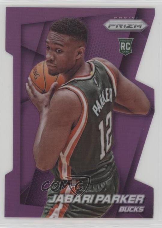2014-15 Panini Prizm Purple Die-Cut 82/139 Jabari Parker #252 Rookie RC 0m5n