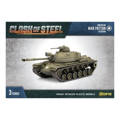 American: M48 Patton Platoon - Brandneu - Clash Of Steel Gale Force Nine