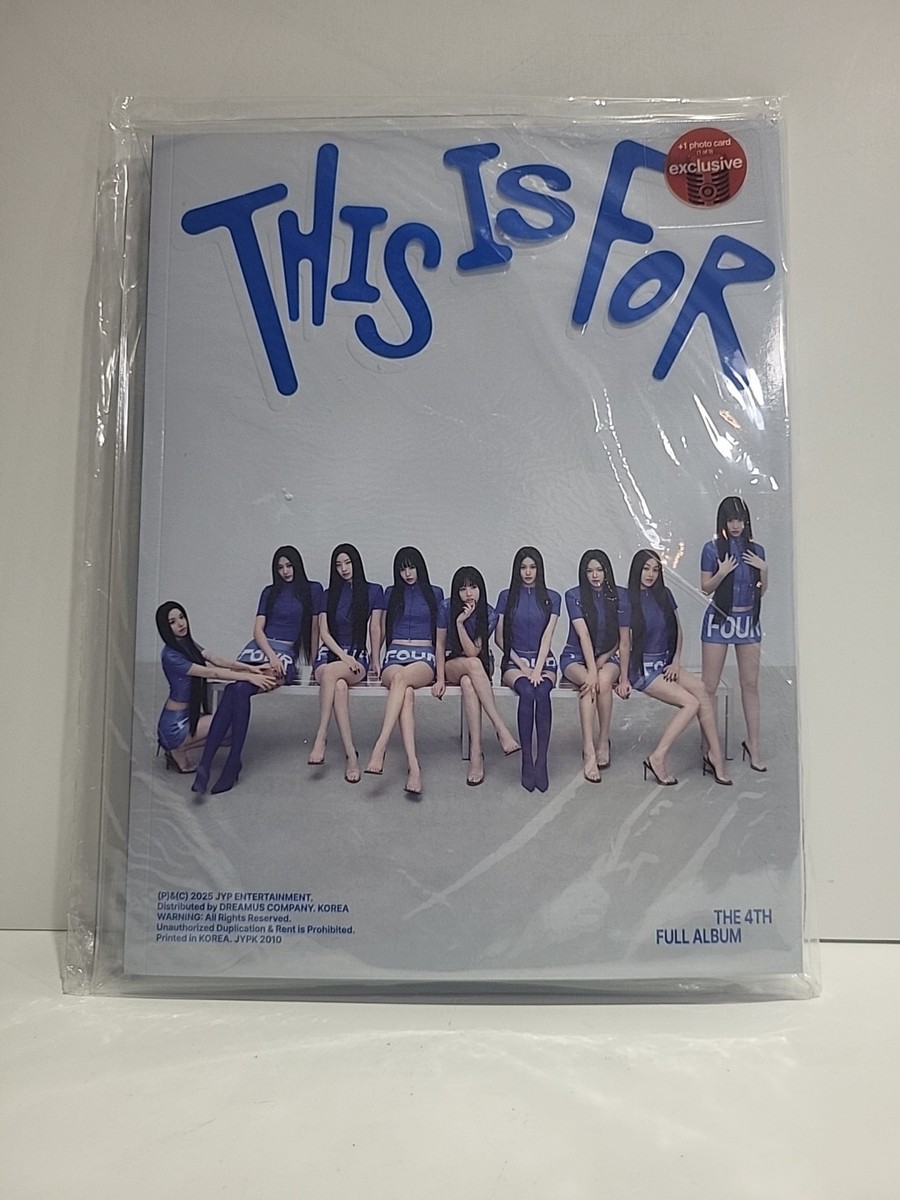 TWICE -THIS IS FOR. 4th Full Album Target Exclusive Versions | eBay