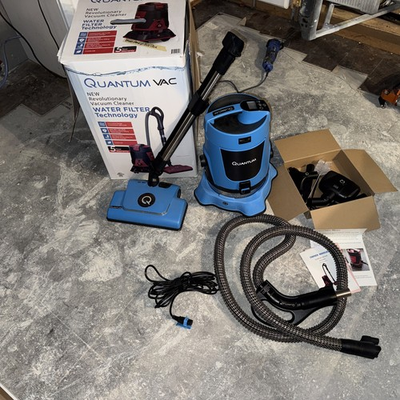 #ad QUANTUM Canister Vacuum Cleaner QTM 8001 8002 Fully Complete $289.99