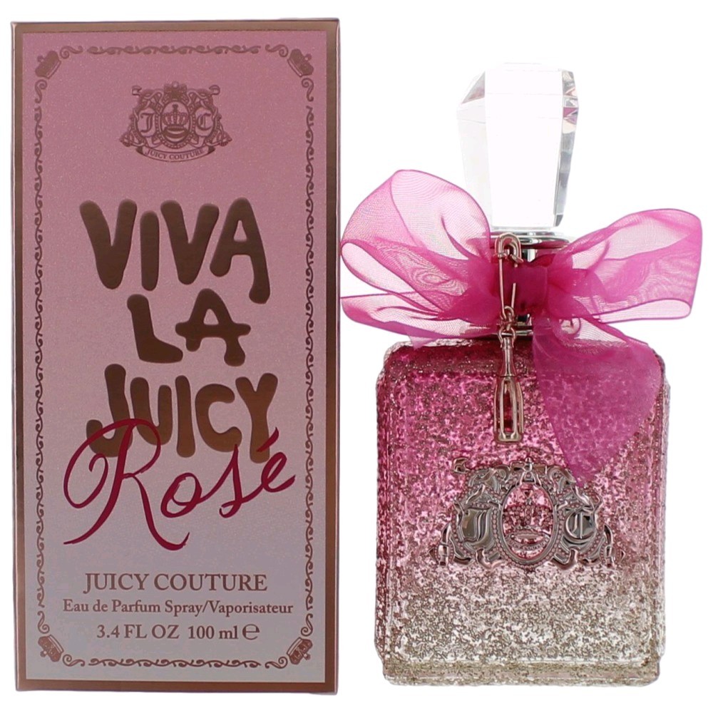 Viva La Juicy Rose by Juicy Couture, 3.4 oz Eau De Parfum Spray for Women main image 0