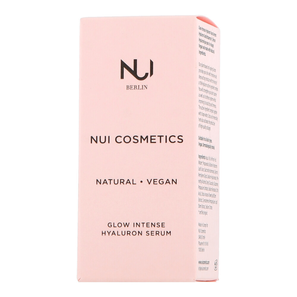 NUI Cosmetics Glow - Интенсивная гиалуроновая сыворотка 30 мл 9790₽