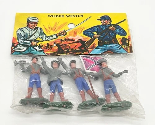 Wild West, Southerners Figures,, 70s/80s, BNIB (similar to Timpo)