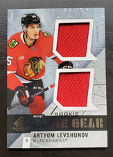 2025-26 SP Game Used Artyom Levshunov Rookie Game Gear Dual Relic 22/100 #GG-AL