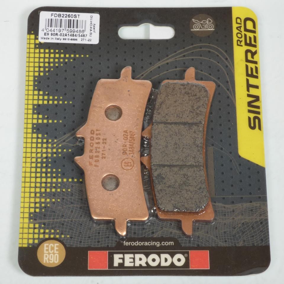 Plaquette de frein Ferodo pour Ducati 848