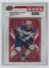 2024-25 Upper Deck Series 1 Population Count 500 /500 Zachary Bolduc #PC-9 0i0h