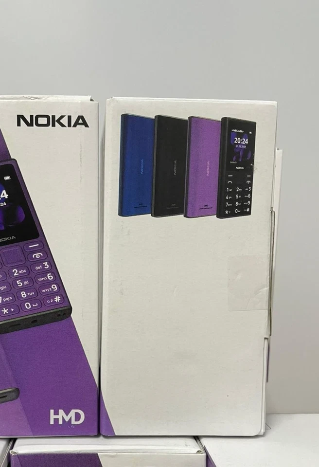 Teléfono Nokia 105 Mobile 2024 Modelo Sin SIM Desbloqueado Doble SIM Negro Genuino Reino Unido Foto 3 de 4