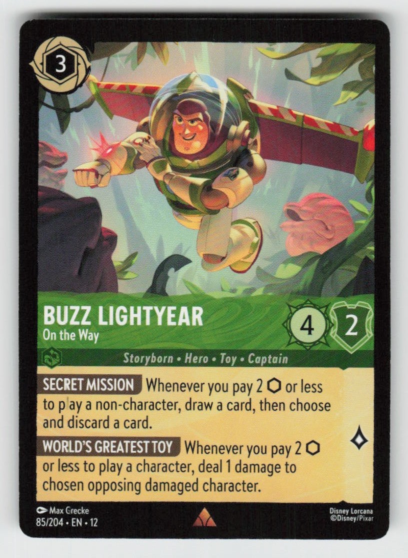 Buzz Lightyear - On the Way 85/204 Rare Wilds Unknown Near Mint