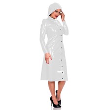 Long Trench Coat Women Slim Hooded Coats Female Casual Single-breasted Overcoat