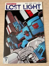 TRANSFORMERS: LOST LIGHT #7 RI 1:10 incentive variant cover : nice copy