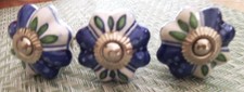 CABINET KNOBS CERAMIC THREE PIECES