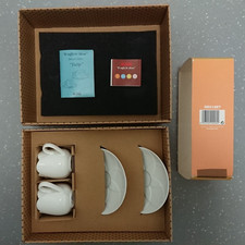 Alessi DE01SET Set tazzine espresso Tulip - Demitasse - 2007 - nuove con scatola - fuori produzione - prezzo consigliato £ 115