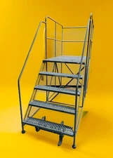 Cotterman 5WPR Easy 50  5-Step, 800 lbs Cap. 50" Height, Mobile Work Platform.