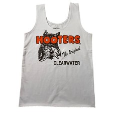 New Women's Hooters Girl Uniform Tank from Clearwater Florida size Large