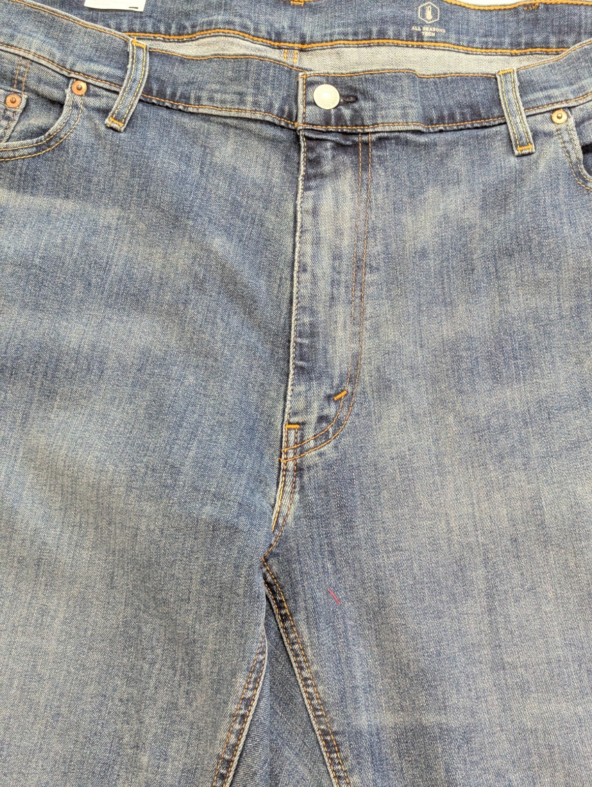 Levis 541 Jeans Men’s 50x32 Blue Athletic Taper Levis Flex Stretch Big Tall New thumbnail 11