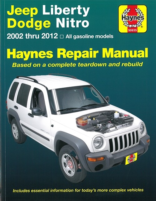Haynes Handbuch: Jeep Liberty 2002-12 Reparaturanleitung/Reparatur-Buch/Wartung
