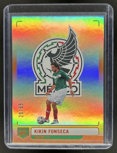 2026 Panini INTL Mexico Kikin Fonseca Aguila Real Orange #/65