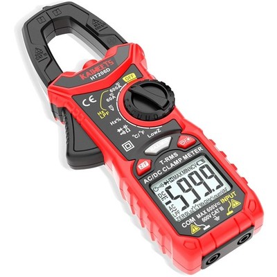 Stromzange Strommessgerät AC DC 600A True RMS Zangenmultimeter Spannungsmesser