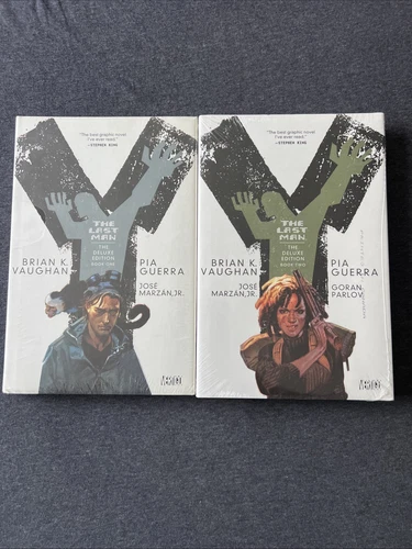 Y The Last Man Book 1- 2 Hardcover Brian K. Vaughan Pia Guerra Jośe Marzán, jr.