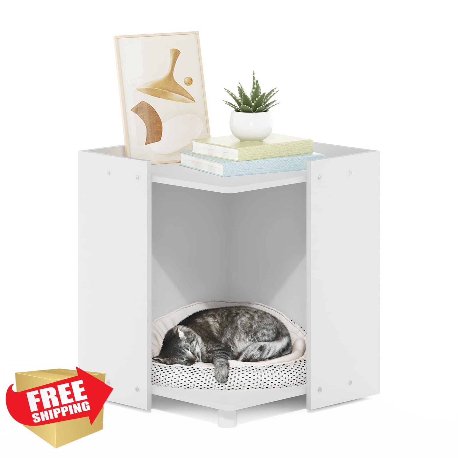 Enclosure Solid White Small