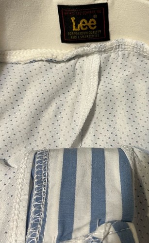 Lee Damen Skort 8 M blau weiß gestreift mittelhoher Bund Sportbekleidung - Bild 11 von 12