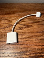 Apple 30-Pin to VGA Adapter A1368 for iPad 2 3 iPhone 4 4S iPod Touch untested 