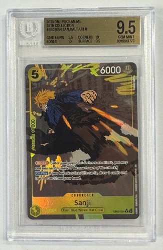 Sanji (Alternate Art) graded BGS 9.5 for sale on eBay