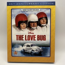 The Love Bug (1968) Disney Movie Club Exclusive Blu-ray w Slip OOP RARE HTF