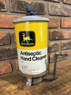 Rare John Deere Antiseptic Hand Cleaner 4.5lb Can Gojo Dispenser Oil Free Ship
