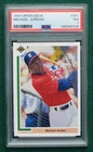 Michael Jordan baseball rookie card graded PSA 7 NM 1991 Upper Deck White Sox SP