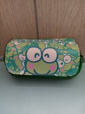 Hello Kitty Keroppi Pencil Case Pen Case Wallet  NEW 