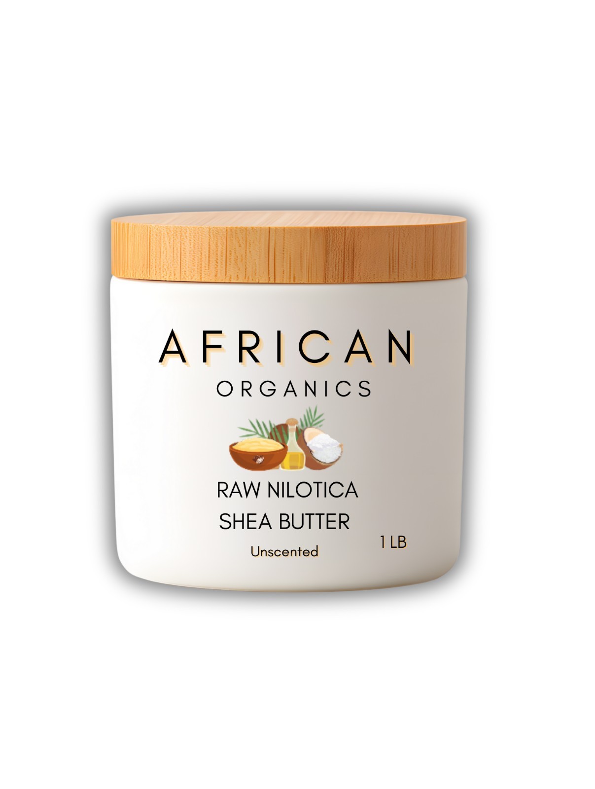 Pure, Raw, Unscented, Fair-trade, 1 Pound