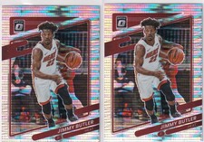 LOT (2) 2021-22 OPTIC PRIZMS PULSAR JIMMY BUTLER GOLDEN STATE WARRIORS - 334