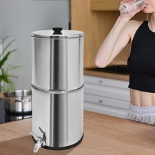 2.25 Gal Gravity-Fed Water Filter Countertop Water Purification System