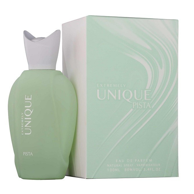 FRAGRANCE WORLD EXTREMELY UNIQUE PISTA 100ML EDP SPRAY BRAND NEW & SEALED