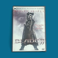 BLADE II 2002 Two Disc Platinum Series DVD Wesley Snipes Action Horror