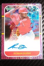 2021 Panini Donruss - Retro 1987 Signatures Roman Quinn #87S-RQ Pink...