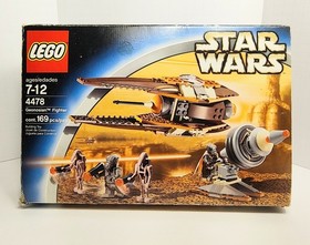 LEGO Star Wars 4478 Geonosian Fighter, Black Box + Instr, NO FIGS, *See Photos