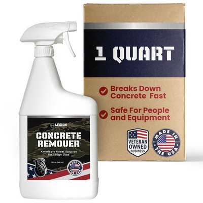 Heavy Concrete Remover   Dried Concrete & Cement Dissolver NonCorrosive, Biod...