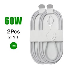 2x Oem Iphone 15 16 17 Pro Max Fast Charging Usb Type-c Cables Original Woven