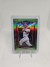 2021 Select Premier Level EUGENIO SUAREZ #162 Neon Green Prizm 14/99