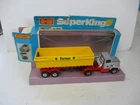 Matchbox Lesney Superkings K-18 Articulated Truck- "TARMAC", silver/ yellow, box