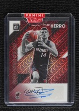 2019-20 Panini Donruss Optic Signature Series Choice Prizm Tyler Herro Auto 0m3b